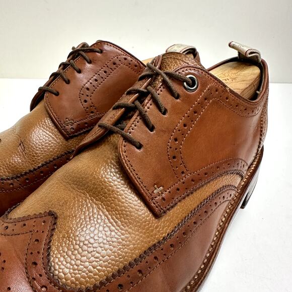 NEW HEELS Grenson x Rag & Bone Bedford Wingtip Derby Made in UK 10 / US 11 - Picture 7 of 16